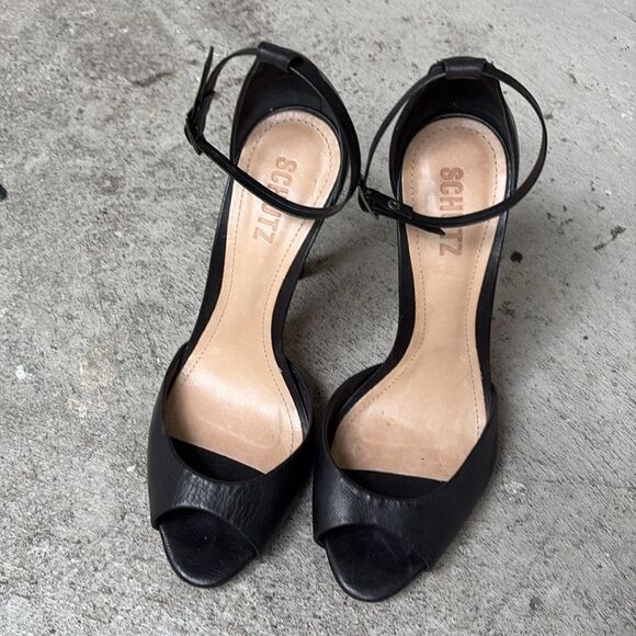 Schutz Ankle strap heeled sandals - Picture 3 of 7